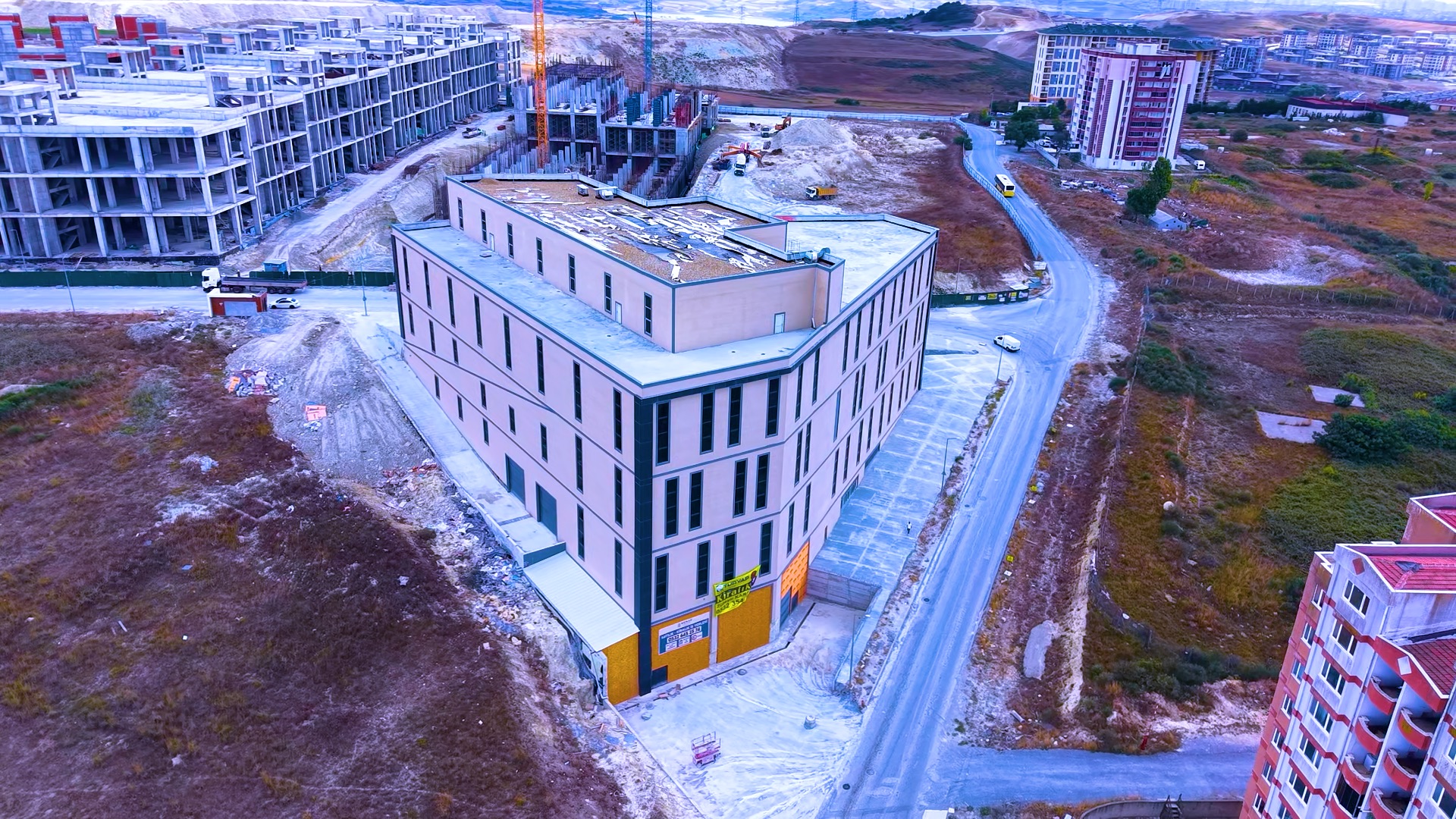 Menar İş Merkezi - kuşbakışı